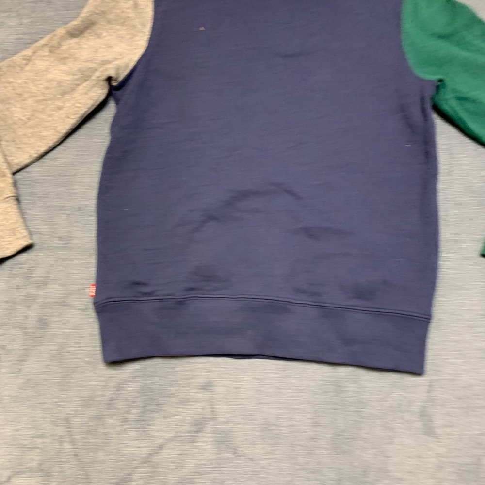 Levi's Essentials Hoodie Boys Medium Multicolor Colorblock Fleece Lined Comfy - Picture 15 of 15